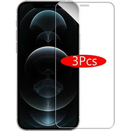 3Pcs 3D For iphone 12 Pro Protective Glass For iphone12 Mini 11 Pro Max X Xr Xs Max 10 Glas Screen Protector aiphone 12Pro Armor