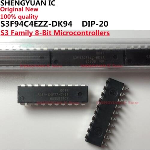 5pcs/lot S3F94C4EZZ-DK94 DIP-20 S3F94C4EZZ S3F94C4 S3 Family 8-Bit Microcontrollers 100% new imported original 100% quality