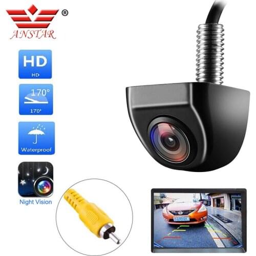 Anstar Car Rear View Camera HD Color Image Video Night Vision 170° Wide Angle Waterproof Shockproof Reverse Backup Car Camera