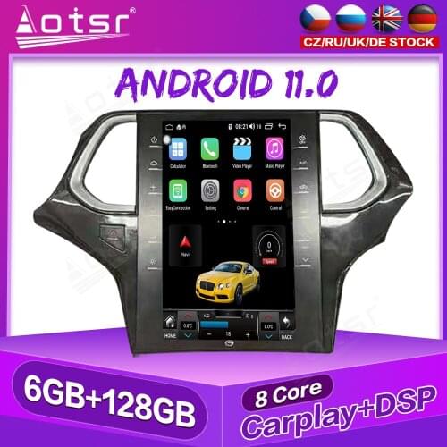 PX6 IPS Android 11 Tesla Style Car Radio For GAC Trumpchi GS4 GPS Navigation Auto Stereo Recoder Head Unit DSP Carplay 4G SIM