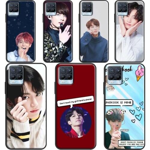 Jungkook Kpop For OnePlus 9 Pro 8 Pro 8T 9R Case For Realme GT Neo 6 7 i 8 Q3 Pro C21 C15 C11 C3 Coque
