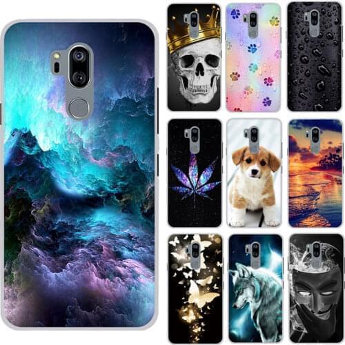 For LG G7 ThinQ Cover Case TPU Silicone For LG G7 ThinQ / G7+ ThinQ / G7 One / G7 Fit Cartoon Pattern Case For LG G7+ Coque