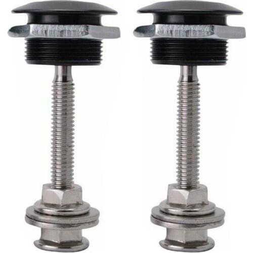 2PS Black Lock Bonnet Protector Quick Release Button Ensure Lock Stability And Product Pin Safety, Cover Durability To R9K2