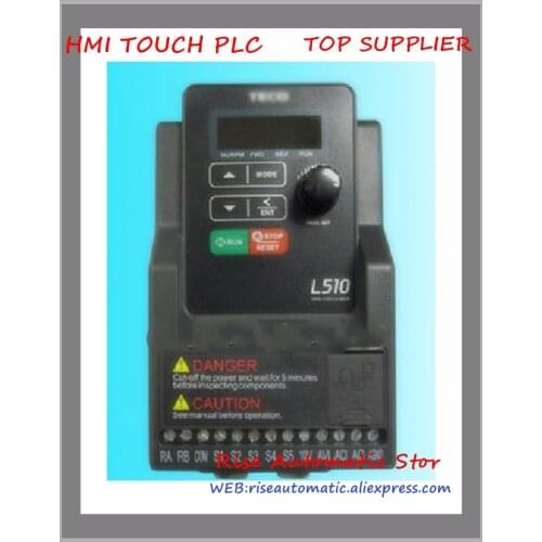 Inverter VFD Frequency AC Drive L510-2P5-H1-N New 1 Phase 220V 2.6A 0.4KW 0.5HP