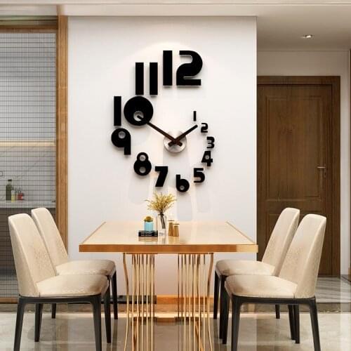 MEISD Top Brand Watch Large Stickers Clock Creative Home And Garden Products