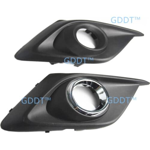 Fog Lamp Set 12V Fog Light Chrome Strip for Mazda 3 Front Lamp for Axela 2014-2017 Warning Lights Clearance Lights Marker Lamps