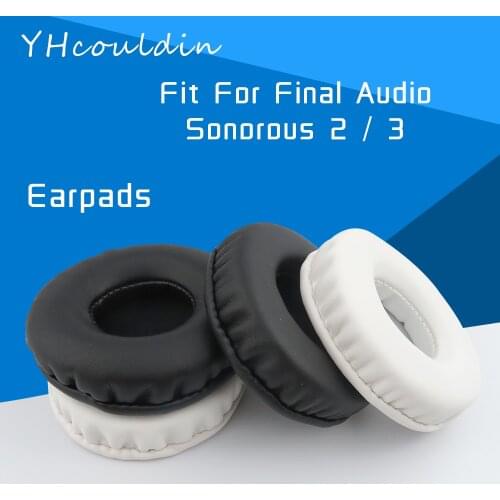 YHcouldin Earpads For Final Audio Sonorous 2 / 3 Headphone Accessaries Replacement Leather