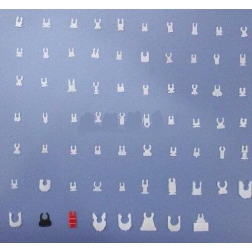 Wholesale 1000PCS/bag watch for parts Plastic card seconds 0.5mm 0.6mm 0.7mm 0.8mm 1.0mm 1.2mm all size in stock