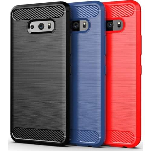 Brushed Texture Case For LG G6 G7 Plus G8 g8x G8S Thinq Q6 Q7Plus Stylo 4 5 V30 V30S V40 V50 V50S V60 Q60 Q70 Carbon Fiber Cover