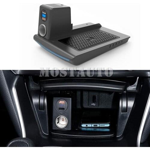 The Phone With QI Wireless Charging For Honda Accord Wireless Car Charger Center Console Phone Charging 2018-2021