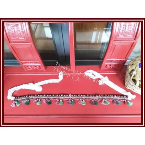 Gothic Tribal belly dance strip Belt hip wrap tribal belly dance bustle BS67-75