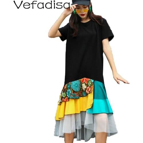 Цветные летние платья Vefadisa China At AliExpress
