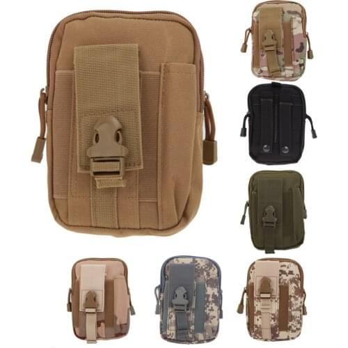 Waterproof Tactical Waist Pouch Military Mens Waist Belt Bag Outdoor Sport Leg Holster Pouches Bag