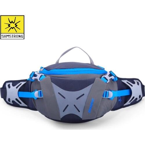 High Quality Sports Diamond Outdoor Gym Cycling Trekking Jogging Waist Bag For Sport Climbing Mountain Waist Pouch