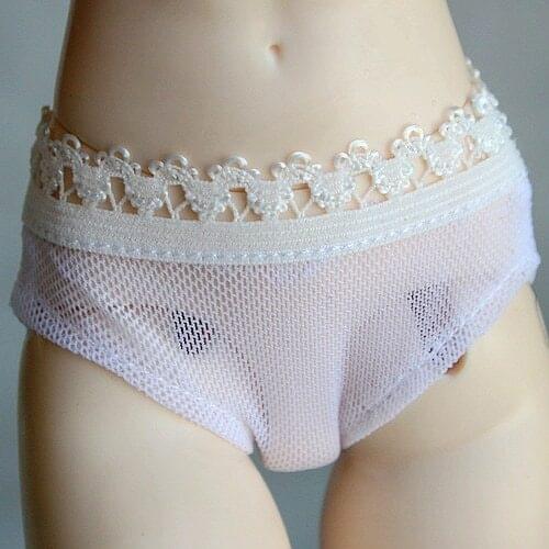 [wamami] 01# White Fishnet Girl Briefs 1/4 MSD 1/3 SD DZ LUST BJD Dollfie