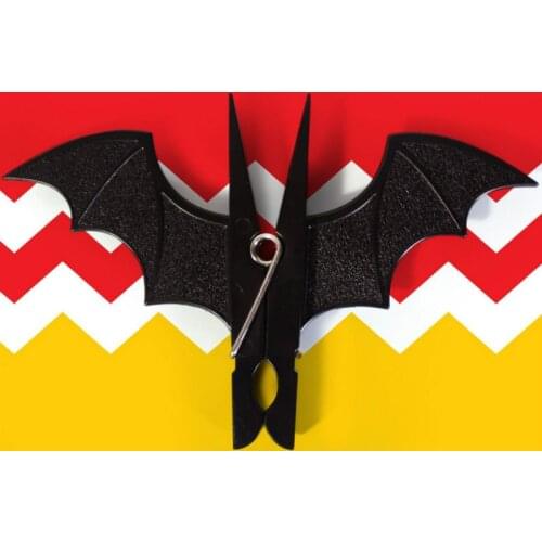 10PCS/20PCS Decorative Clothespins Creative Bat Clothespin Clothespins Laundry Creative Animal Cute Clip For Clothes Bed Sheet