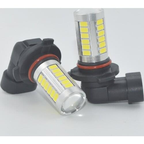 2pcs 9006 LED Car fog lamp White 6000k Fog lights DRL Daytime Running Light HB4 bulbs led fog lamp