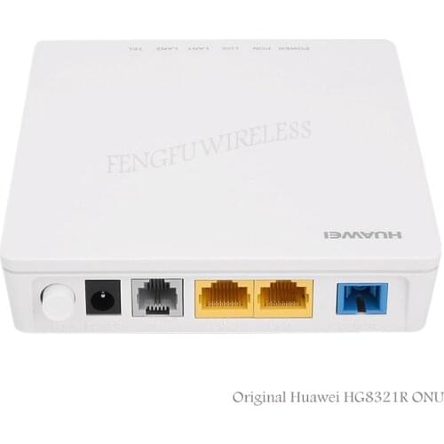 Original new HG8321R 1GE 2PORT 1TEL ports GPON ONU FTTH HGU Router Mode, HG8321R ONU ONT English Version