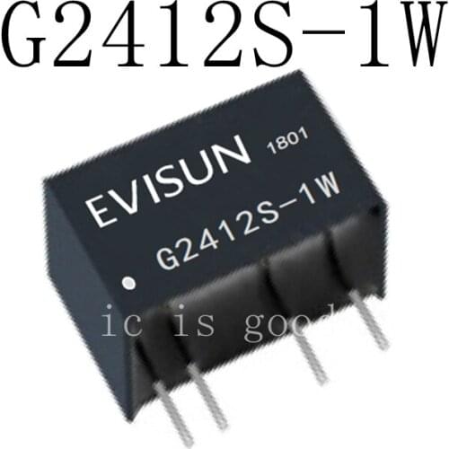 5PCS G2412S-1W buck power supply module 24V turn negative 12V G2412S-1W New original