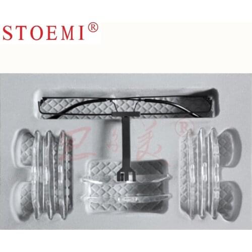 8Pcs/Set 1.5X/1.75X/2X/2.25X/2.5X/2.75X/3X/3.5X Eyeglasses Magnifier Clip on Lens for Supporting Glasses Hobbyhorse Vision Aids