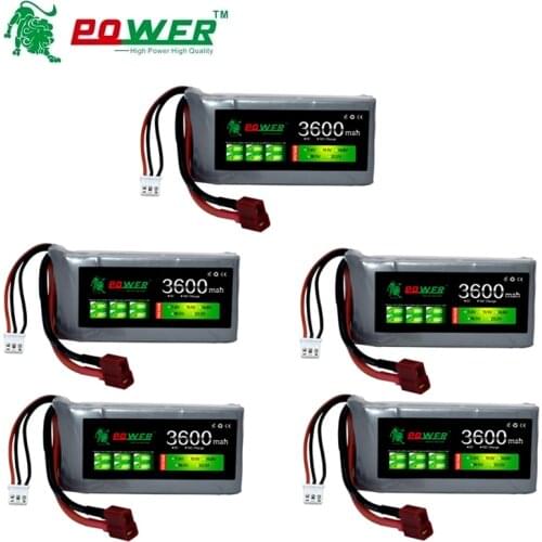 HIGH POWER RC Car Lipo Battery 7.4V 3600mAh Max 60C For Wltoys 12428 12423 RC Car Upgrade part 2s 7.4v Battery for feiyue 03 Q39