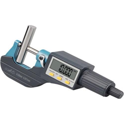 0-25mm 0.001 mm digital electronic outside micrometer 0-25 mm with Extra Large LCD Screen measuring tools With Retail Box