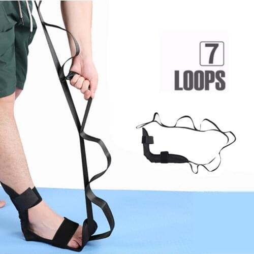 Yoga Leg Stretcher Flexibility Stretching Strap Fitness Gymnastics Trainer Stretching Leg Stretchers Ankle Joint Correction Belt