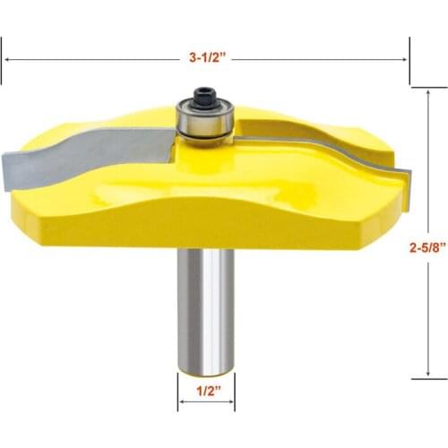 12mm Cleaning Router Bit Shank Wood Milling Router Bits Flat Bottom Cleaning Wood Cutting Pro Grade Woodworking Carving Knife