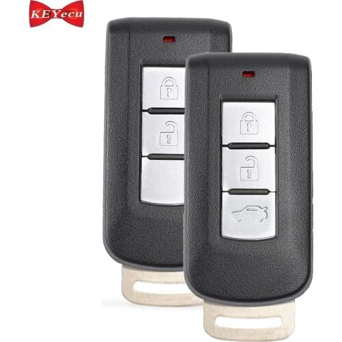 KEYECU for Mitsubishi Eclipse Cross 2017 2018 2019 2020 Keyless Entry Smart Remote Key Fob 433.92MHz FSK ID47 Chip