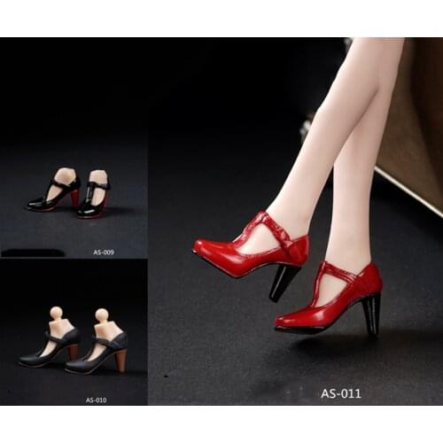1/6 Womens High Heels Pumps Model without feet for 12 Inches Figures