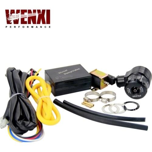 New ElectrIcal Diesel BLACK Blow Off Valve With Adapter Outside/Diesel Dump Valve/Diesel BOV with Adapter WX5011W+5742