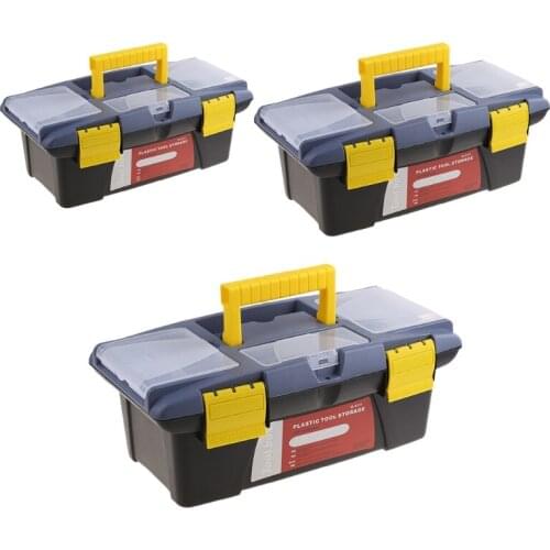 13MA Plastic Hardware Toolbox Household Multifunction Maintenance Toolbox Tool Case