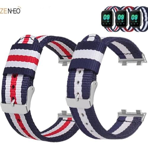 Fit for Oppo Watch 41mm 46mm Smart Wristband Nylon Replacement Watchband for Oppo 41mm 46mm Watch Strap Accessories