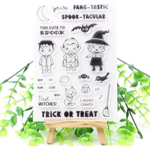 Best Wishes Transparent Clear Silicone Stamps for DIY Scrapbooking/Card Making/Kids Christmas Fun Decoration Supplie