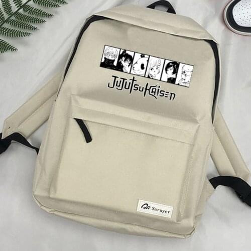 Jujutsu Kaisen Satoru Gojo Itadori bagpack bags backpack 2021 anime school plecaki ladies sac femme men backpack