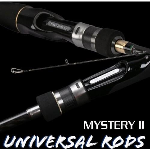 TSURINOYA Fishing Rod MYSTERYII 2.1m/1.98m Spining Casting rod fishing lure rod Bass FUJI Guide Rings Accessories