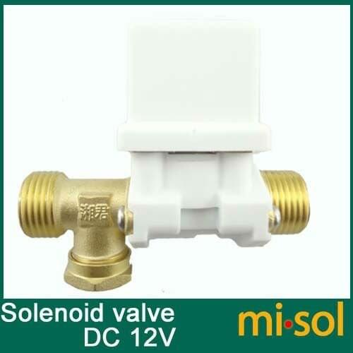 10pcs/lot DC12V Electric Solenoid Valve for Water, electric magnetic valve, new