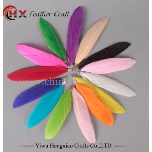 10PCS/bag Hot Selling Assorted Color Pretty Feather DIY Ornaments Goose Plume High Quality Plumage