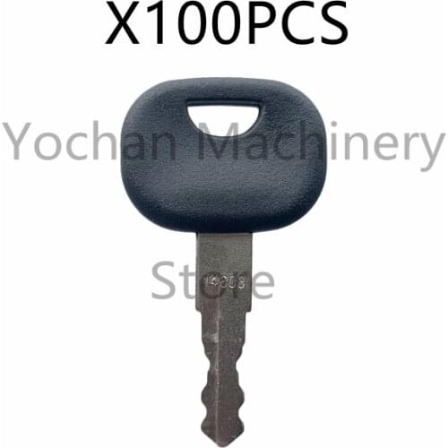 100 Pcs 14603 Key for JCB Bomag Dynapac Terex Vibromax New Holland NH