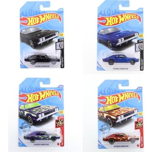 2020 Original Hot Wheels Mini Alloy Coupe 69 DODGE CHARGER 500 1/64 Metal Diecast Model Car Kids Toys Gift