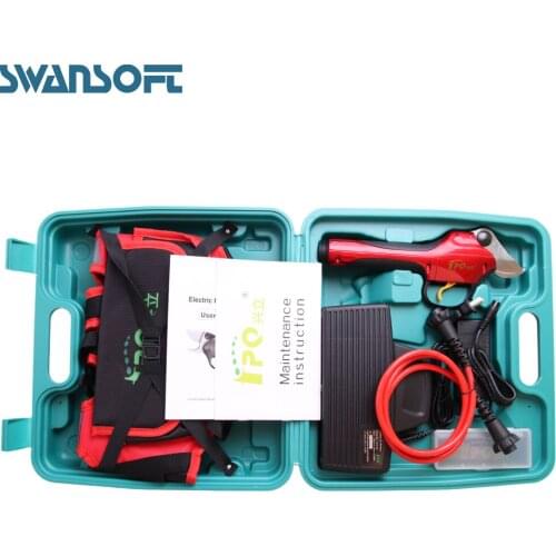 CE forged blade electric pruning scissors pruners secateurs orchard and garden power scissor /8 working hours SCA1-2