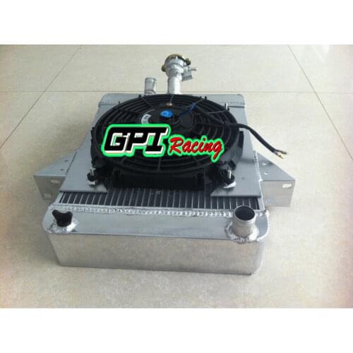 Aluminum Radiator 1966 -73 FOR Triumph GT6 67 68 69 70 71 72 73 1972 1971 +fan