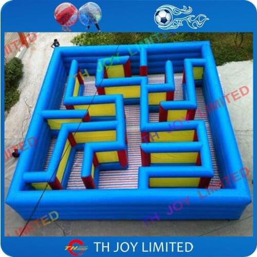 Free air shipping big inflatable maze arena, durable inflatable maze tag for sale, inflatable maze game for children and adults