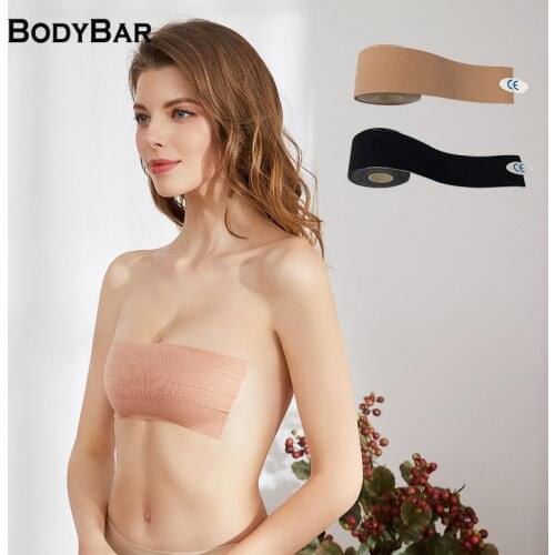 Strapless Magic Chest Sticker For Lady Lift Up Instant Shape Tape Women Brassy Tapes Self-adhesive Breast Paste Freedom New Bras