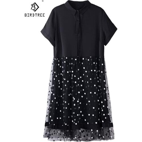 Модные платья-трапеции BIRDTREE TB China At AliExpress