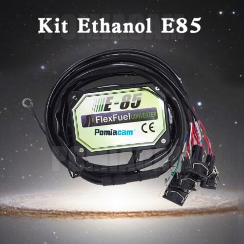 E85 Fuel ethanol alternative fuel with Cold Start Asst ,bioethanol converter DHL shipping Ethanol car 4cyl auto conversion kit
