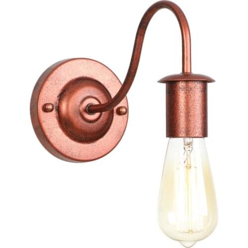 IWHD RH Loft Decor Industrial Wall Light Bedroom Stair Porch Cafe American Country Antique Vintage Wall Lamp LED Applique Murale