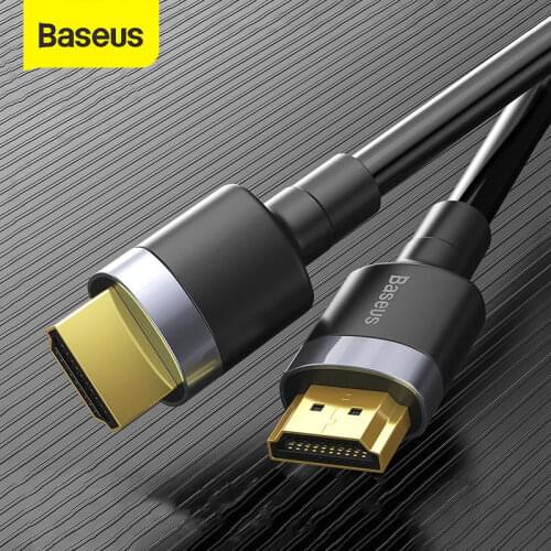 Baseus HDMI-compatible Cable 4K HD to 4k HD Cable for PS4 TV Switch Box Splitter 4K 60Hz Ultra HD HDMI-compatible Video Cabo