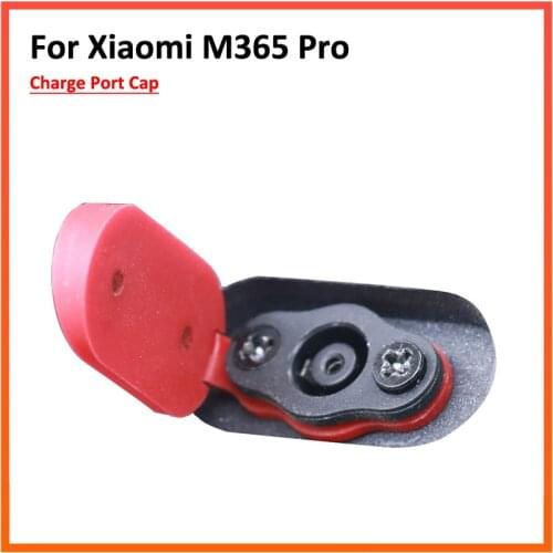 Magnetic Rubber Charge Port Cover For Xiaomi M365 Pro Mijia Electric Scooter Power Interface Protection With Magnet Parts