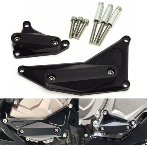 Motorcycle CNC Engine Stator Cover Crash Frame Slider Protector POM Frame For BMW HP4 S1000R S1000RR S1000XR